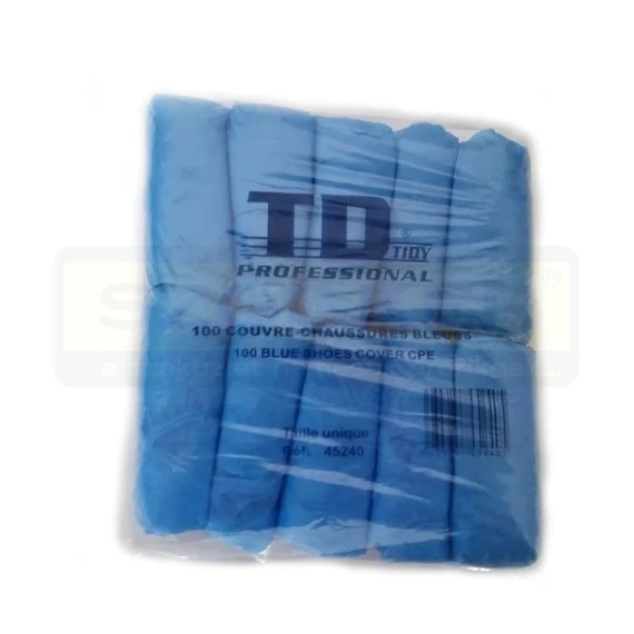 CIPŐVÉDŐ KÉK NYLON GUMÍROZOTT TIDY LÁBZSÁK 100DB/CS COVERGUARD 45240