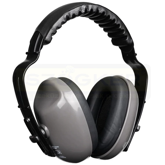 HALLÁSVÉDŐ FÜLTOK SNR 27,5dB MAX 400 EP-106 SZÜRKE-FEKETE COVERGUARD 31040