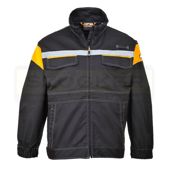 KABÁT SÁRGA-FEKETE 3XL-ES MÉRET UTOLSÓ DARAB JCB JC10