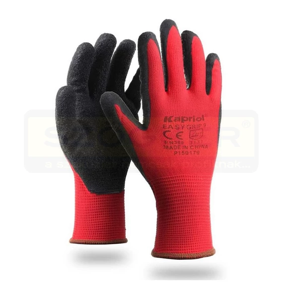 KAPRIOL 28021 VÉDŐKESZTYŰ 11-ES EASY GRIP PIROS