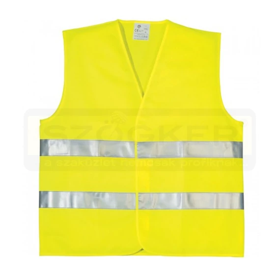 LÁTHATÓSÁGI MELLÉNY PROFI L FLUO MU.VÉD.BIZ. CITROM SÁRGA COVERGUARD 70201OXF