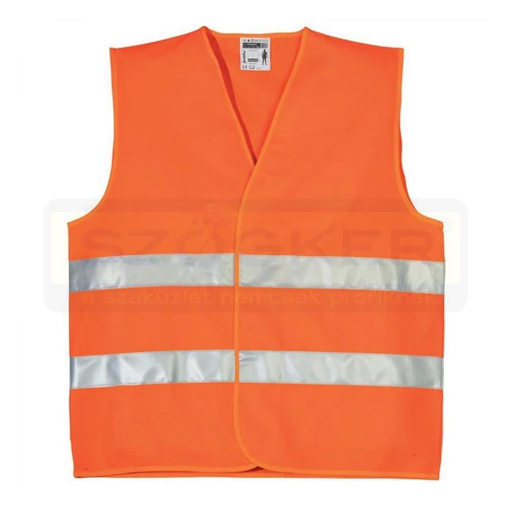 LÁTHATÓSÁGI MELLÉNY PROFI XL FLUO MU.VÉD.BIZ. NARANCS 2CSÍK COVERGUARD 70232OXF
