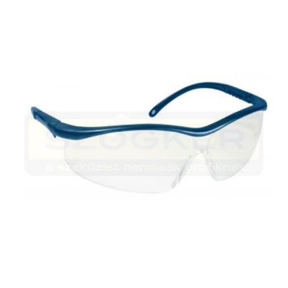 VÉDŐSZEMÜVEG ASTRILUX SZÍNTELEN LENCSE,KÉK SZÁR COVERGUARD 60520