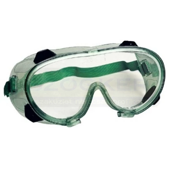 VÉDŐSZEMÜVEG CHIMILUX GUMIPÁNTOS,SZELLŐZŐVEL COVERGUARD 60599