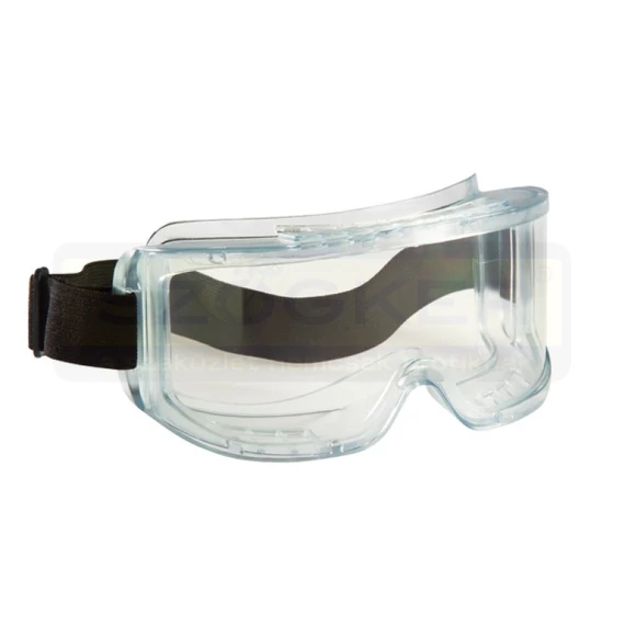 VÉDŐSZEMÜVEG HUBLUX PVC KERET,VÍZTISZTA LENCSE COVERGUARD 60660