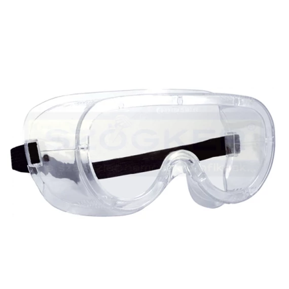 VÉDŐSZEMÜVEG MONOLUX GUMI PÁNT VÍZTISZTA ACETÁT LEN COVERGUARD 60590