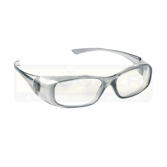 VÉDŐSZEMÜVEG OPTILUX +2,5 VÍZTISZTA LENCSE COVERGUARD 60945