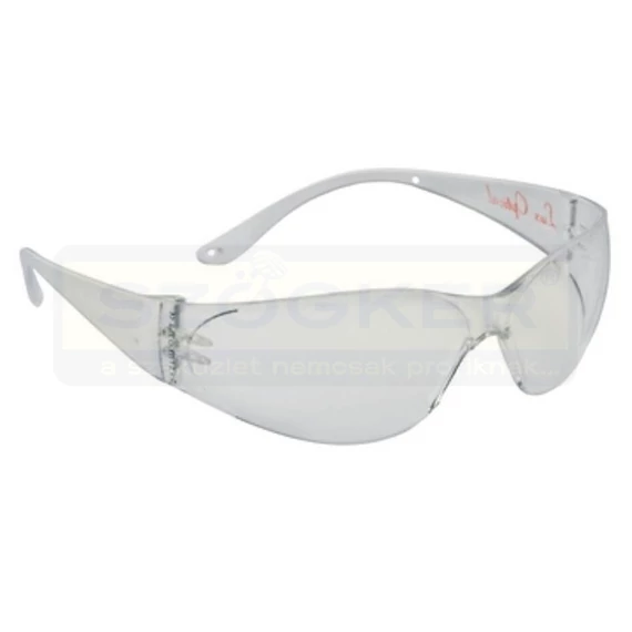 VÉDŐSZEMÜVEG POKELUX MÉZSZÍNŰ LENCSE UV400 COVERGUARD 60551