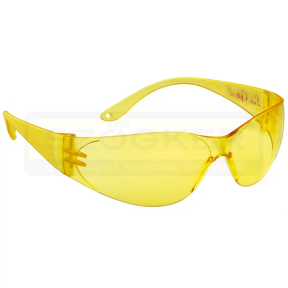 VÉDŐSZEMÜVEG POKELUX SÁRGA LENCSE COVERGUARD 60556