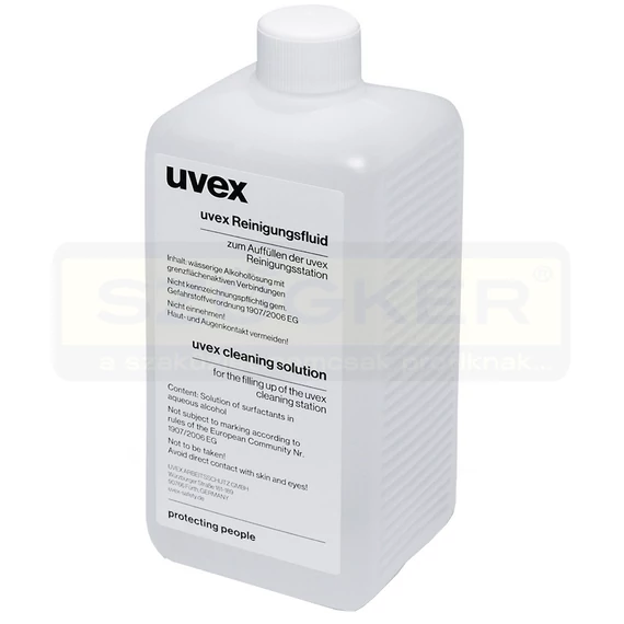 SZEMÜVEGTISZTÓ FOLYADÉK UVEX 0,5L COVERGUARD G9972100