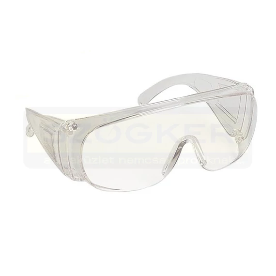 VÉDŐSZEMÜVEG VISILUX POLIK. KERET,VÍZTISZTA LENCSE COVERGUARD 60401