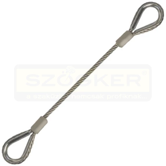SODRONYKÖTÉL FÜGGESZTÉK HG. 2PK TÍPUS 18*3000 KÖTÉLSZÍVVEL IMPORT
