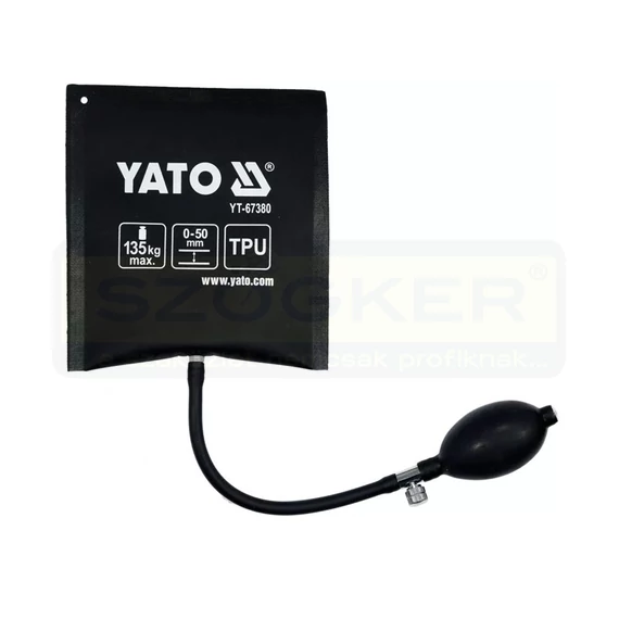 YATO 67380 SZERELŐPÁRNA PUMPÁS 135KG TB. 150*160mm