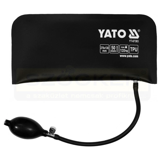 YATO 67383 SZERELŐPÁRNA PUMPÁS 135KG TB. 270*130mm