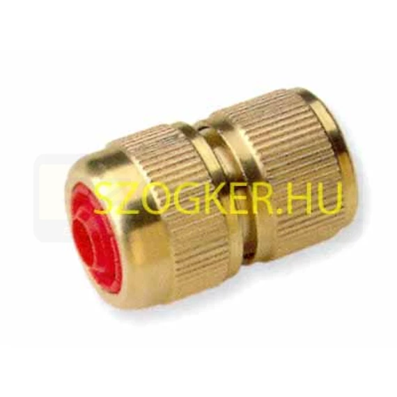 GYORSCSATLAKOZÓ SÁRGARÉZ 3/4c KUPLUNGOS STOPPOS PIROS BET. SIROFLEX 4456R