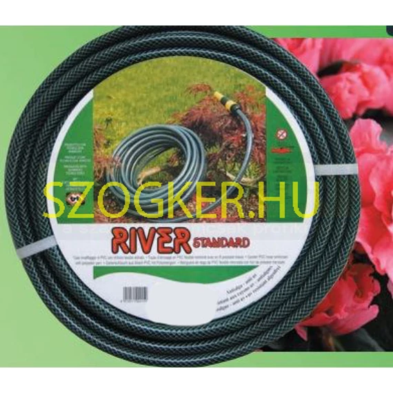 LOCSOLÓTÖMLŐ 1/0col 50M/TEK. ZÖLD SZÍNŰ RIVER