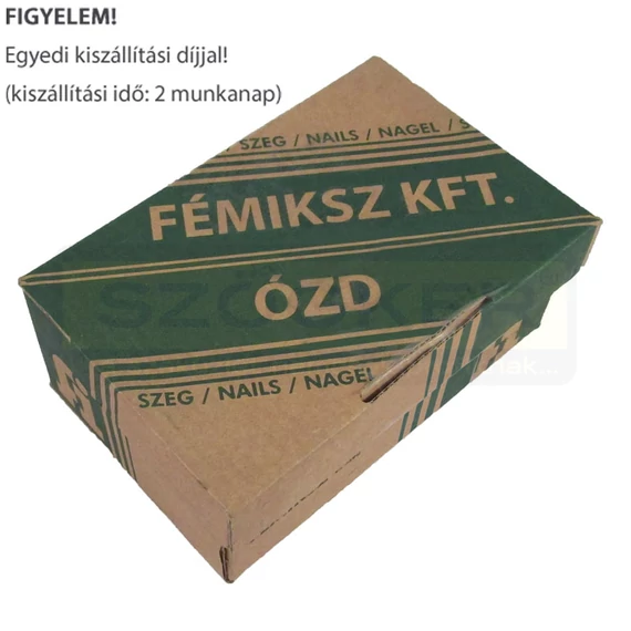 HUZALSZEG 6.0/160 NATÚR 5kg/dz EN 10230-1 - TELJES DOBOZ MAGYAR