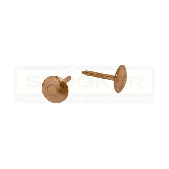 KÁRPITOS DÍSZSZEG REZEZETT 14mm HOSSZÚ D9mm FEJ MAGYAR