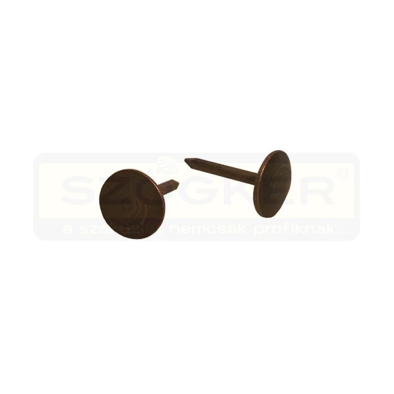 KÁRPITOS DÍSZSZEG ANTIK BRONZ 14mm HOSSZÚ D9mm FEJ MAGYAR