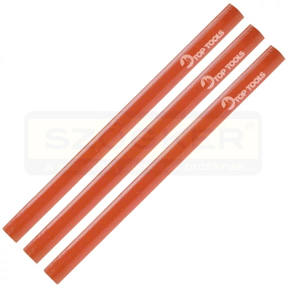 ÁCSCERUZA STANDARD 180mm PIROS 3DB-OS TOP TOOLS 14A803