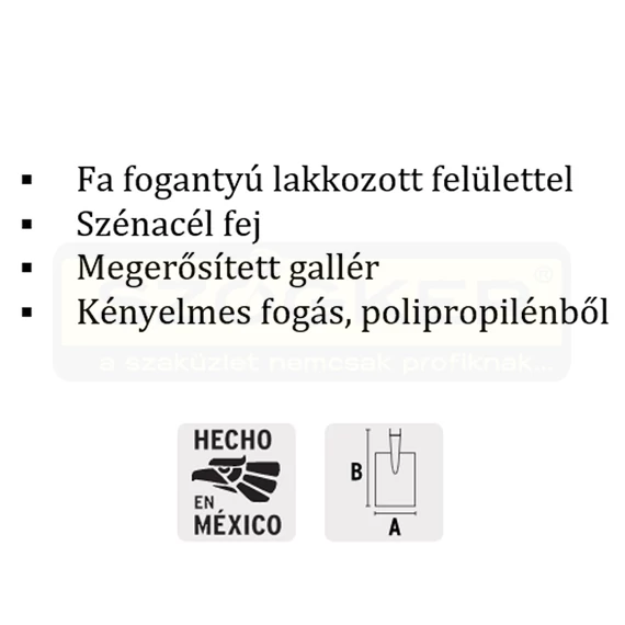 TRUPER PCY-P ÁSÓLAPÁT 104cm Y NYÉLLEL 75cm