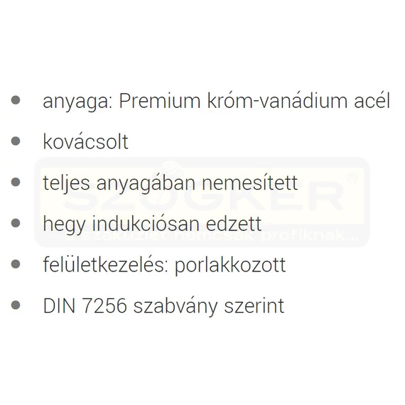 UNIOR 608489 UTOLSÓ DARAB BETONVÉSŐ HEGYES 250mm KÉZVÉD. 670/6AHS KÉK-FEKETE SZÍNŰ