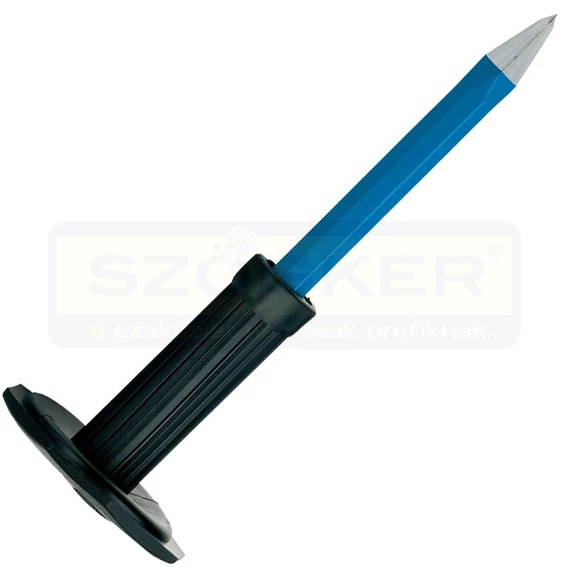 UNIOR 608489 UTOLSÓ DARAB BETONVÉSŐ HEGYES 250mm KÉZVÉD. 670/6AHS KÉK-FEKETE SZÍNŰ