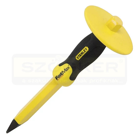 STANLEY 418329 BETONVÉSŐ HEGYES 300mm KÉZVÉD. FATMAX SÁRGA-FEKETE SZÍNŰ