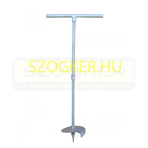 FÖLDFÚRÓ D200mm KÉZI FESTETT SZÜRKE IMPORT FF/200