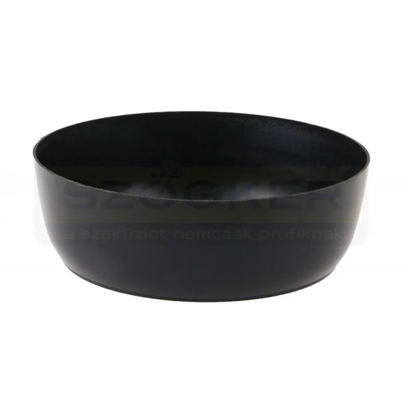 GIPSZELŐEDÉNY D150 MŰANYAG FEKETE LAPOS PLASTER BOWL 37122