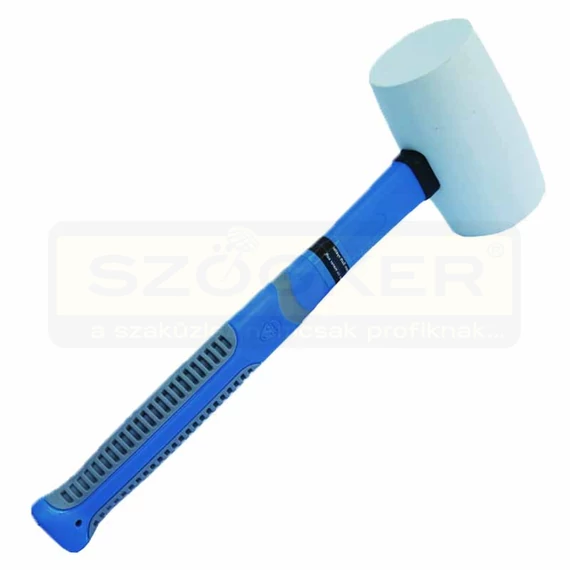 GUMIKALAPÁCS 0.93kg 80mm FEH. NYELEZETT MŰNYAG NYÉLLEL PROFI BAUTOOL 2680222205