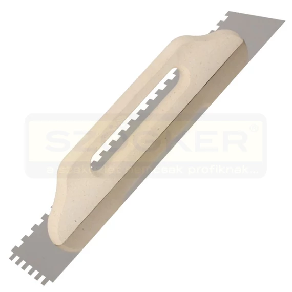 GLETTVAS-SVÁJCI FOGAZOTT R.M. KUBALA 480*130mm/10*10 NATÚR BAUTOOL 2622