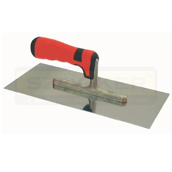GLETTVAS INOX SIMA 280*130mm SIMÍTÓ MŰANYAG FOGANTYÚ PROFI BAUTOOL 3213280
