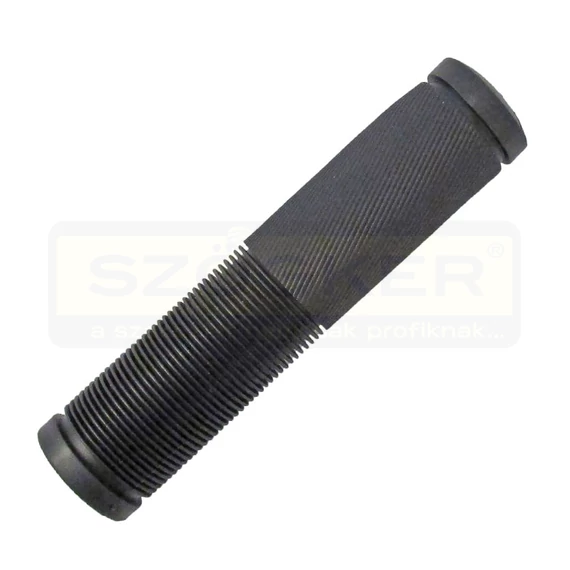 KERÉKPÁRFOGANTYÚ GUMI D22/30K NORMÁL, FEKETE 120mm HOSSZÚ MAGYAR