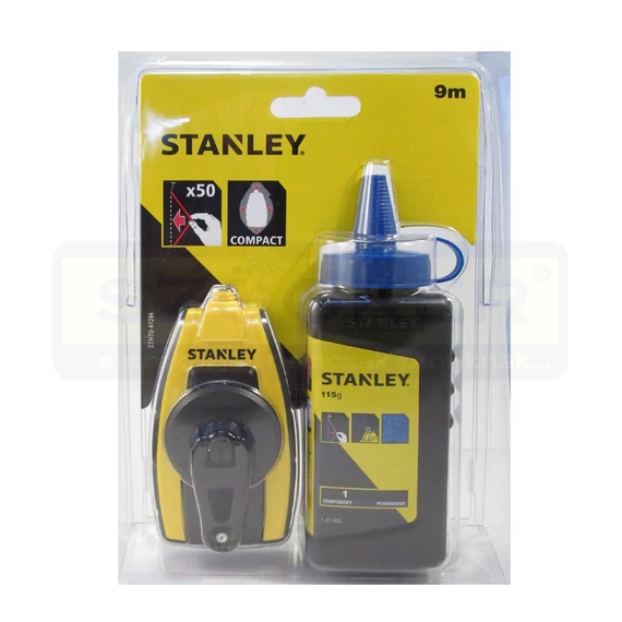 STANLEY STHT047244 KICSAPÓZSINÓR MŰANYAGHÁZAS 9M KOMPAKT 3:1 (50)