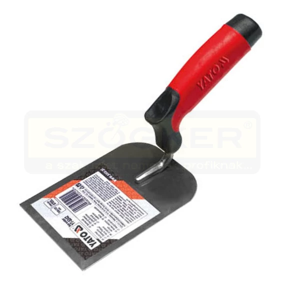 YATO 5243 GIPSZELŐKANÁL 80*110mm INOX MŰANYAG NYÉLLEL
