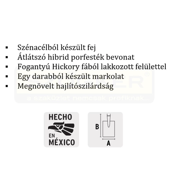 TRUPER TR-BYC LAPÁT KEMPING D FANYÉL 46cm