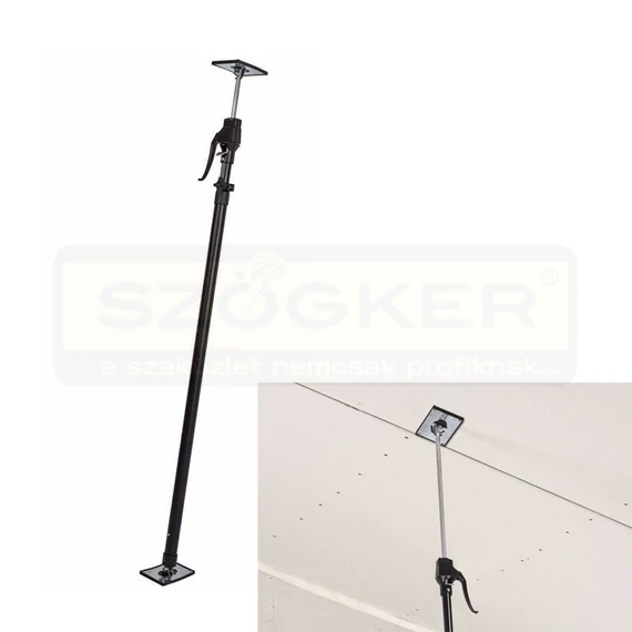 WOLFCRAFT 4042000 MENNYEZETI ALÁTÁMASZTÓ TELESZKÓPOS MAX:2900mm, 30KG