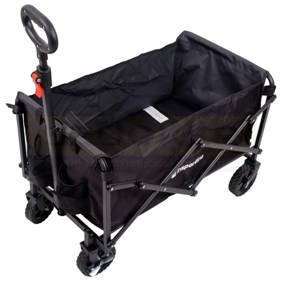 ÖSSZECSUKHATÓ SZÁLLÍTÓKOCSI 75x45x113cm TERH.:80kg INSPORTLINE TRANSPORTAR