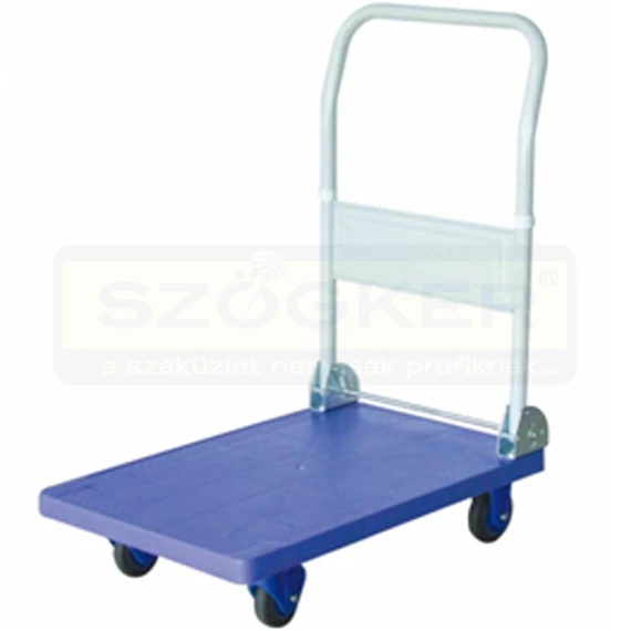 SZÁLLÍTÓ-KÉZIKOCSI 150KG MŰANYAG PLATÓVAL IMPORT 16723