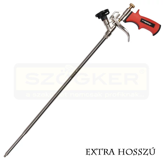 YATO 67460 KINYOMÓPISZTOLY PURHABHOZ PIROS-FEKETE 500mm HOSSZÚ