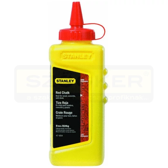 STANLEY 147804 PORFESTÉK 225GRAMM PIROS KICSAPÓZSINÓRHOZ