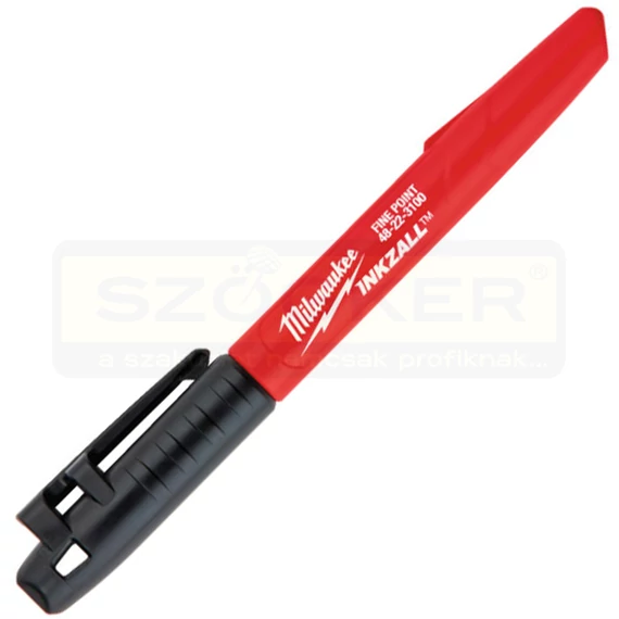 JELÖLŐFILC 1mm FEKETE MINDEN FELÜLETRE MILWAUKEE 48223100