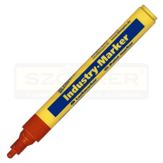 IPARI JELÖLŐ 4mm 8ML PIROS SZELEPES MINDEN FELÜLETRE BLEISPITZ 7677304883