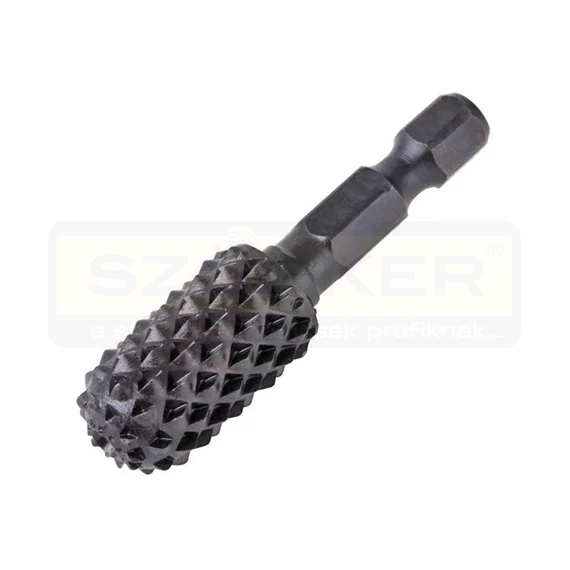 WOLFCRAFT 4377000 PROFILRÁSPOLY FÁHOZ 13*22mm HATSZÖG SZÁRÚ ÍVELT HENGERES