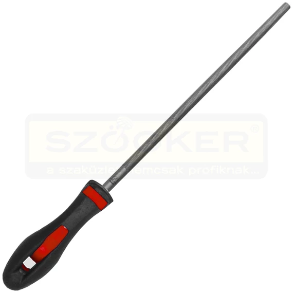 MŰHELYRESZELŐ KEREK 250mm-2 MŰANYAG NYELEZETT IMPORT