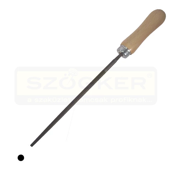 MŰHELYRESZELŐ KEREK 200mm-3 NYELEZETT (SIMITÓ FINOM) D08mm IMPORT EGYEDI