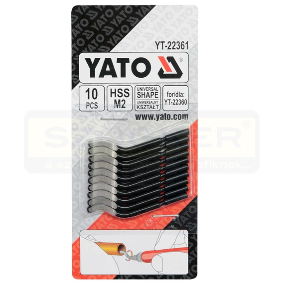 YATO 22361 KÉZI SORJÁZÓHOZ PÓT PENGE HSS M2