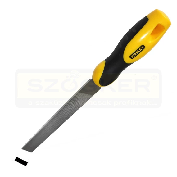 STANLEY 022499 MŰHELYRESZELŐ LAPOS 200mm MŰANYAG NYÉLLEL FINOM