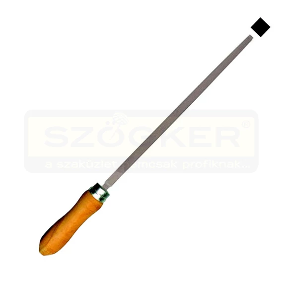 MŰHELYRESZELŐ NÉGYÉLŰ 150mm-3 NYELEZETT FA (SIMITÓ FINOM) IMPORT